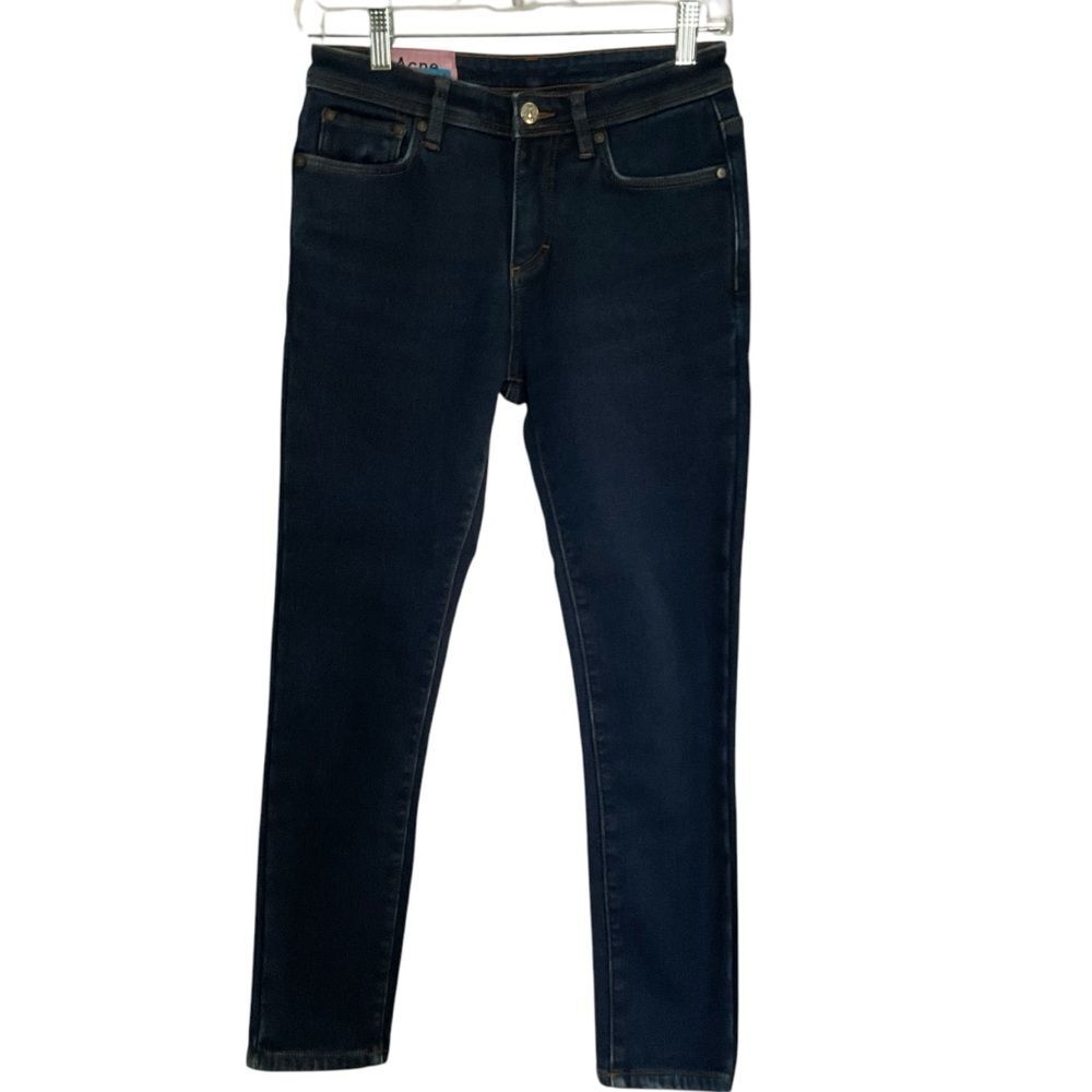 Acne Studios Bla Konst Dark Wash Blue Jeans Size 26 x 32